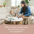 Tiny Love 5-in-1 Here I Grow Stationary Activity Center – Black & White Décor Collection, Black & White Image 4