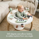 Tiny Love 5-in-1 Here I Grow Stationary Activity Center – Black & White Décor Collection, Black & White Image 9