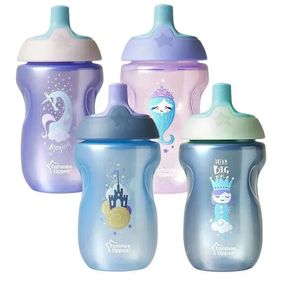 Tommee Tippee - 2Pk 10Oz Toddler Sportee Bottle 12+ Months, Colors May Vary Image 1