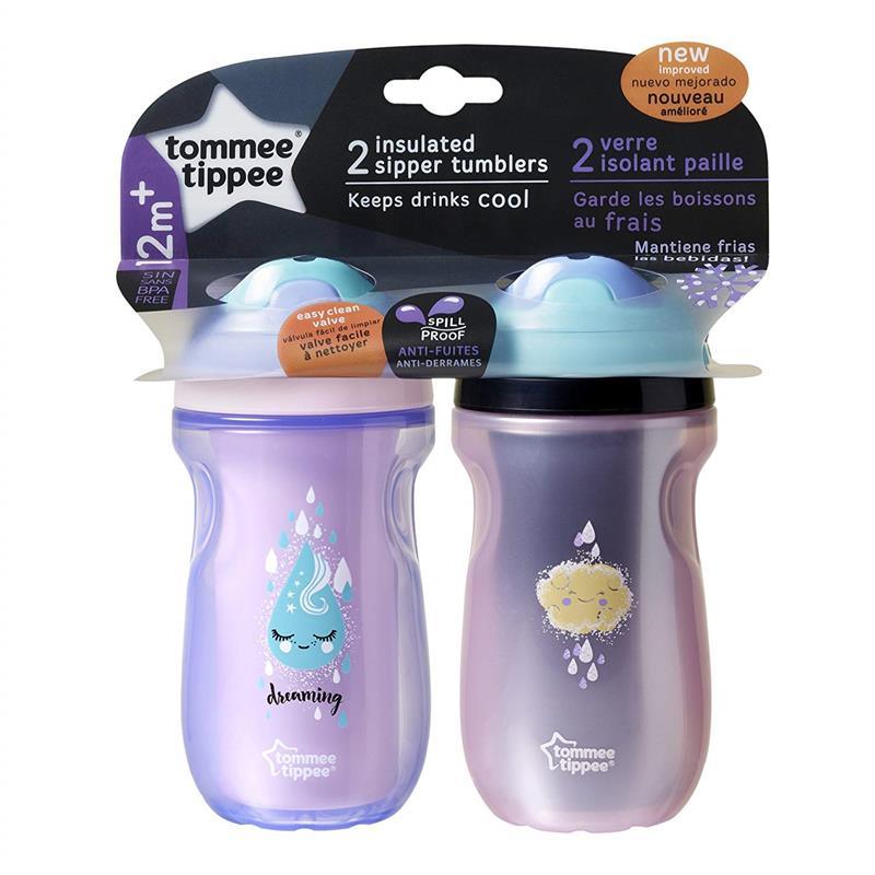 Tommee Tippee Straw Tumber, Insulated, 9 Fluid Ounce, 12+ M