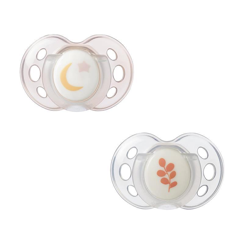 Tommee Tippee Twin Pack BPA-Free Soothers Pacifier 0 - 36 Months With Carry  Case