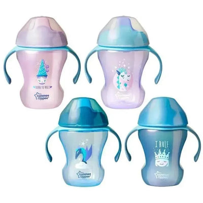 Tommee Tippee - 2Pk 8Oz Infant Trainer Sippee Cup 7M+, Colors May Vary Image 1