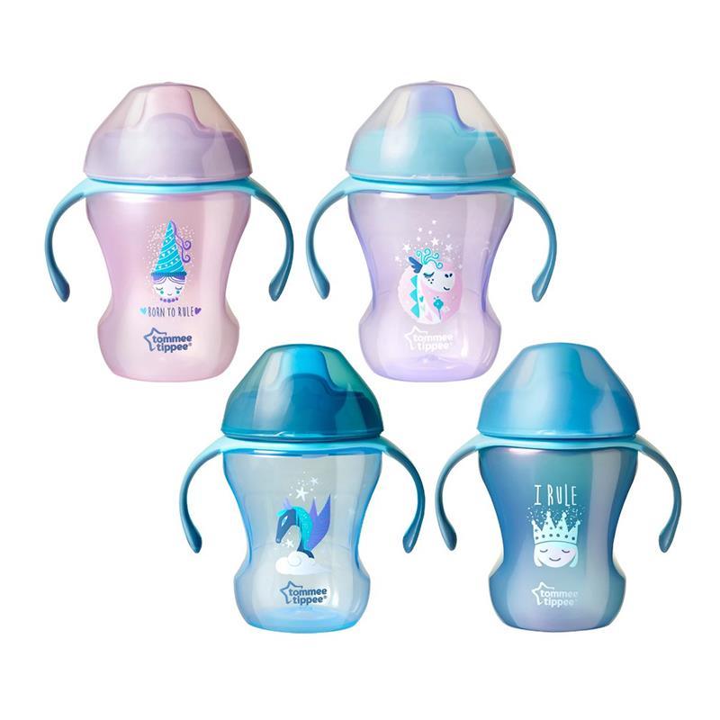 Tommee Tippee 2-Pack Infant Trainer Sippee Cup 7M+ 8Oz - Colors May Vary Image 1
