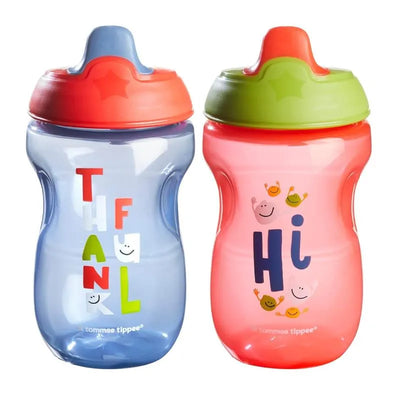 Tommee Tippee - 2Pk Sippee Cup, 10Oz Water Bottle for Toddlers Image 1