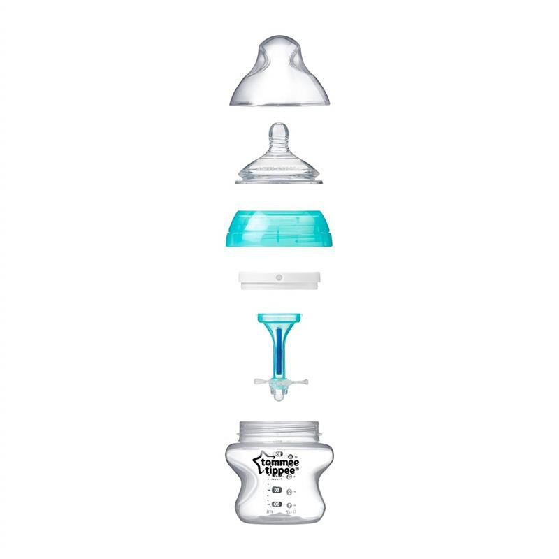 Tommee Tippee Advanced Anti-Colic Newborn Baby Bottle Feeding Starter Set Image 9