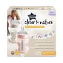 Tommee Tippee - Closer To Nature 2Pk 9Oz, Deco Bottle Girl Image 3