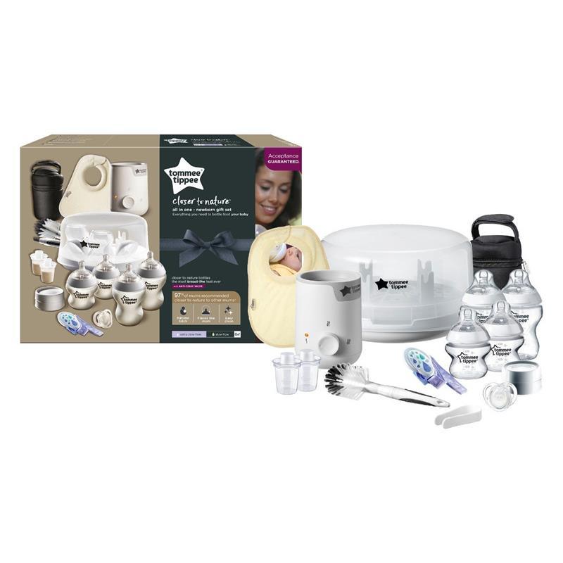 Tommee Tippee Closer To Nature Complete Newborn Starter Kit, Baby Bottle Gift Set Image 5