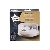 Tommee Tippee Closer To Nature Microwave Baby Bottle Steam Sterilizer - White Image 2