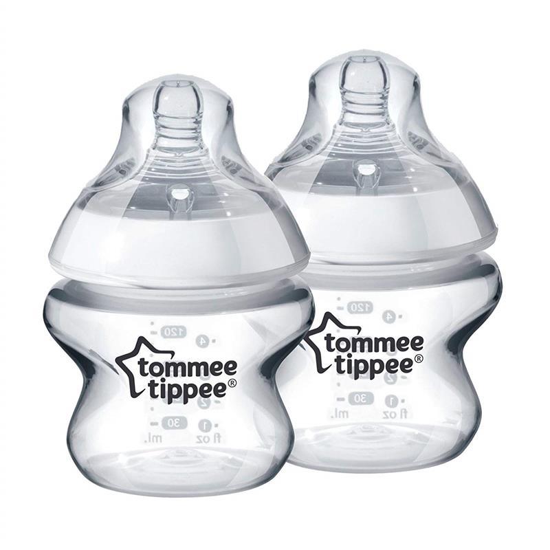 Tommee Tippee - Closer To Nature Newborn Baby Bottle Feeding Starter Set Kit - White Image 3