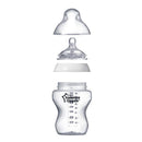 Tommee Tippee - Closer To Nature Newborn Baby Bottle Feeding Starter Set Kit - White Image 4
