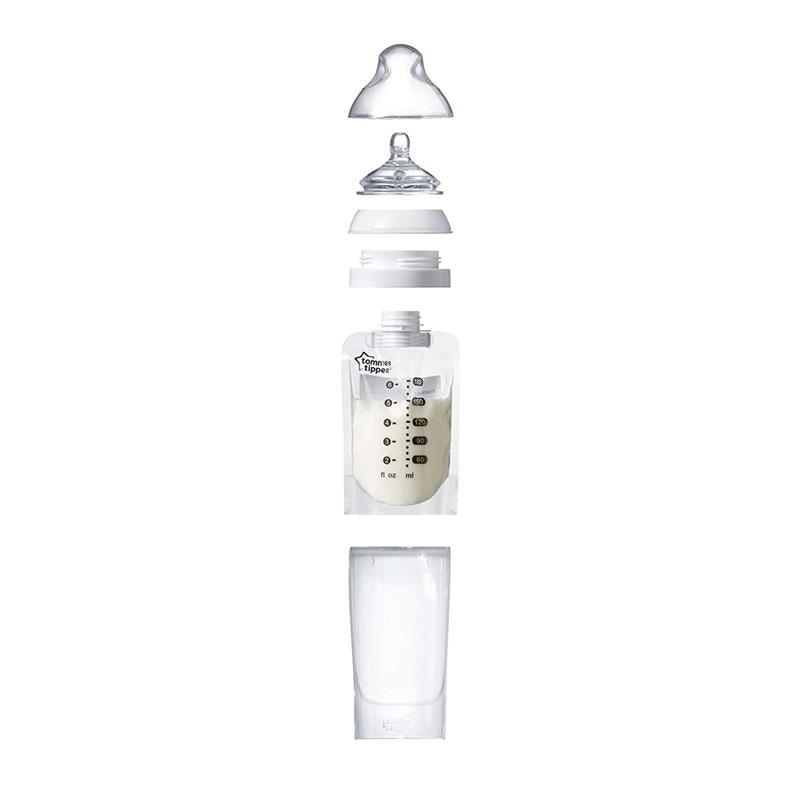 Tommee Tippee - Pump & Go 35Ct 6Oz Breast Milk Pouch Image 2