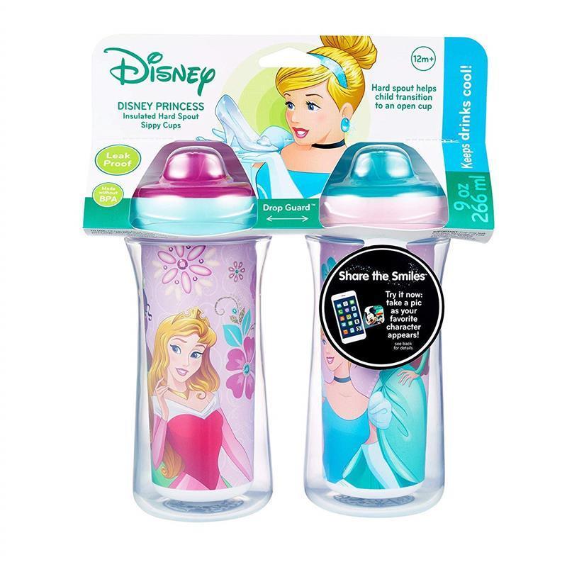 Disney Frozen Insulated Sippy Cups 9oz BPA Free Leak Proof Drop Guard Set  Of 2