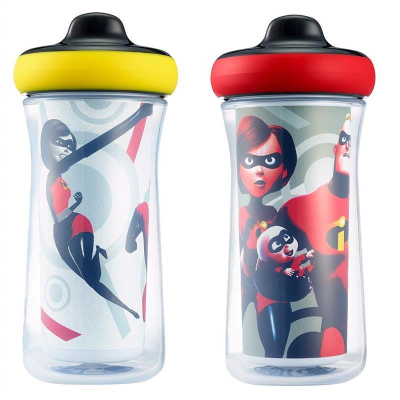 Tomy - 2 Pack Insulated Sippy Cup 9 Oz, Incredibles Image 1