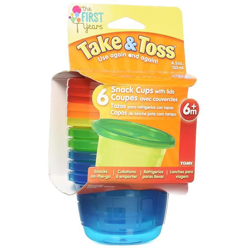Tomy 21 - Take & Toss 4.5Oz Snack Cups 6 Pk Image 4