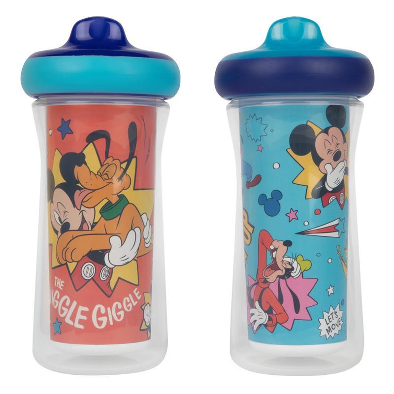 Tomy - 2Pk Disney Mickey Mouse Insulated Sippy Cup 9Oz Image 1