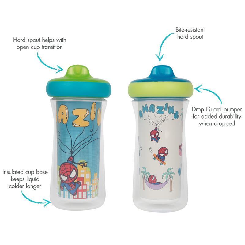 Tomy - 2Pk Marvel Insulated Sippy Cup 9Oz Image 7