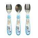 Tomy - Bluey Toddler Forks and Spoon Set Image 1