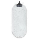 Boon GRIFFLE Bathtub Mat in gray, featuring a textured surface with a contour design for safety and grip.