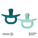 Tomy - Boon Jewl Pacifier, Pack of 2, Blue - Stage 3 Image 8