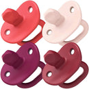 Tomy - Boon Jewl 4 Pk Stage 1 Pacifier Pink, 0M Image 1
