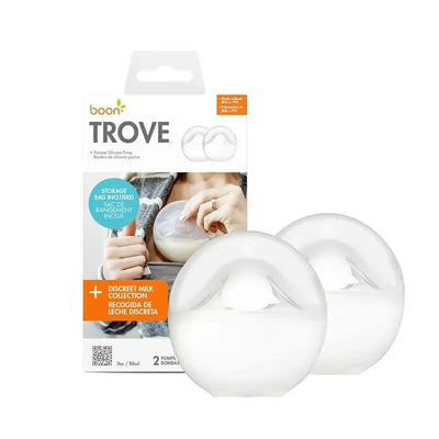 Tomy - Boon Trove Silicone Manual Breast Pump Bundle with Travel Pouch, 2 Pack Image 1