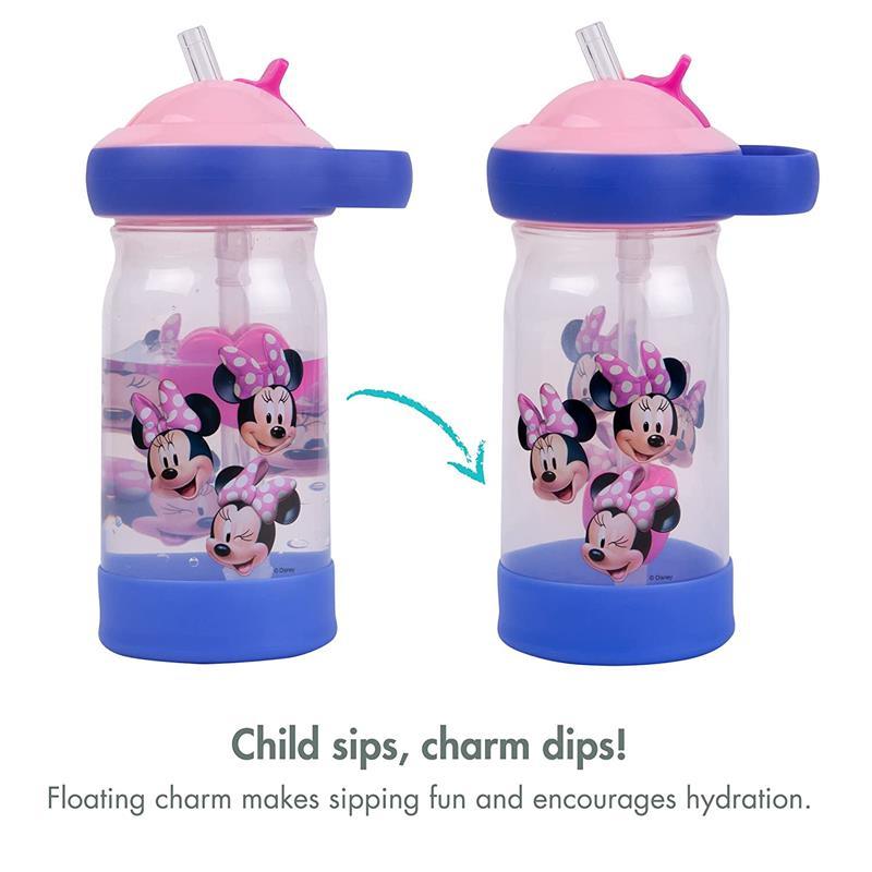 Tomy - Disney Minnie Sip & See Water Bottle 12Oz Image 4