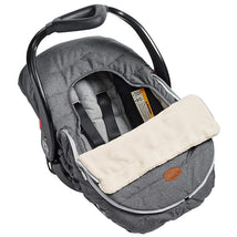 Tomy - Infant Car Seat Cover, Heather Grey Image 3