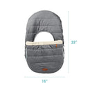 Tomy - Infant Car Seat Cover, Heather Grey Image 5