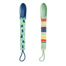 Tomy JJ Cole 2 pk Pacifier Clips, Multicolored Image 1