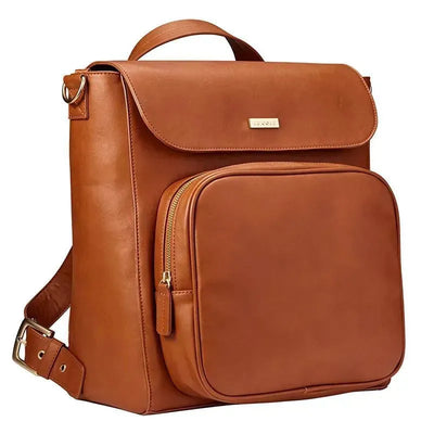 Tomy - JJ Cole Brookmont Backpack Baby Diaper Bag, Cognac Image 1