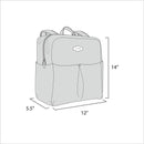 Tomy - Jj Cole Popperton Backpack Diaper Bag, Cream Mushroom Image 6
