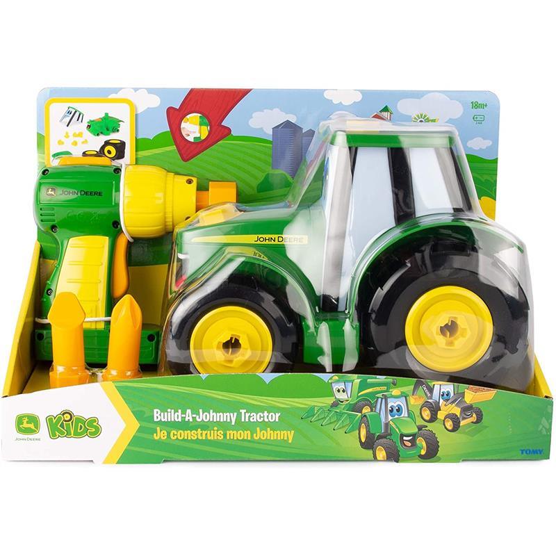 Tomy John Deere Build-A-Johnny Tractor Toy Image 6