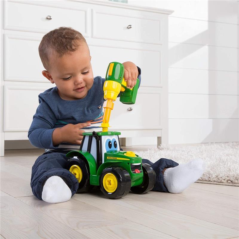 Tomy John Deere Build-A-Johnny Tractor Toy Image 4