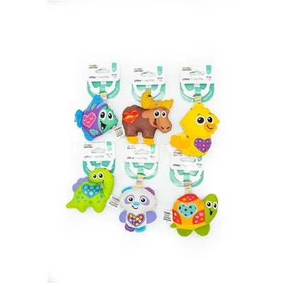 Tomy Lamaze Assorted Carseat Clip On Toys For Baby Image 1