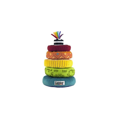 Tomy - Lamaze Rainbow Stacking Rings Image 1