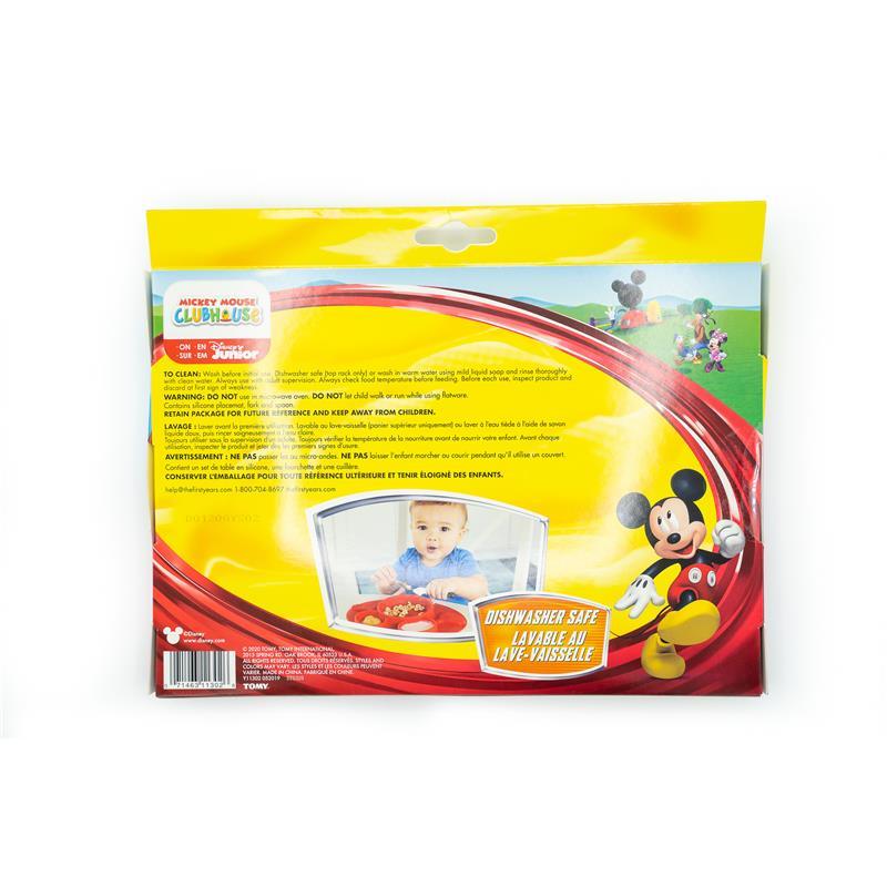 Tomy - Mickey Mouse 3Pc Mealtime Set