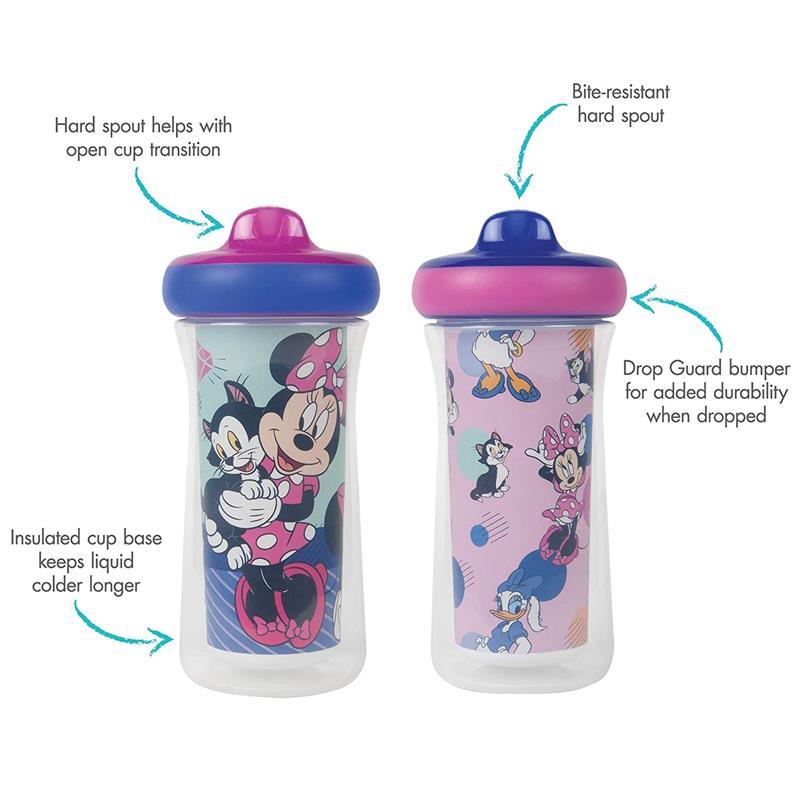 Tomy - Minnie Drop Guard Insulated Sippy Cup 2 Pk Image 7