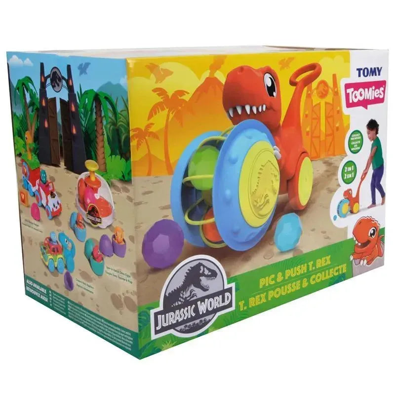 Tomy - Pick & Push T-Rex Jurassic Image 2
