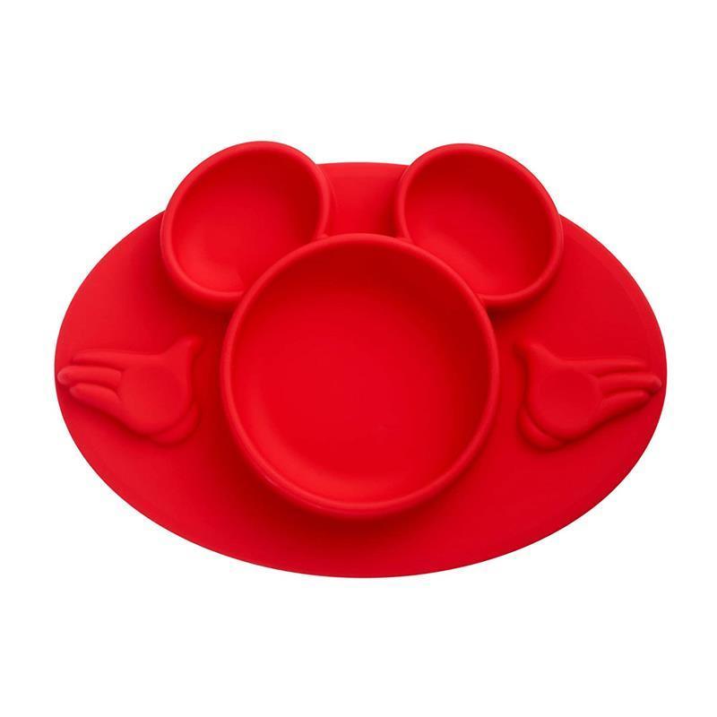 Tomy The First Years Kids Silicone Placemats Nonslip, Mickey Image 1