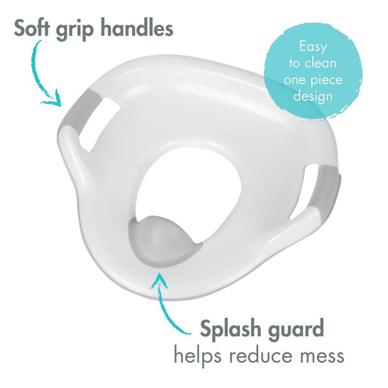 Tomy - The First Years Soft Grip Potty Trainer Seat, Gray Image 5