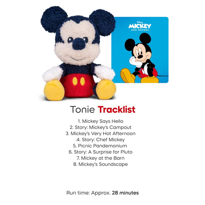 Tonies Cuddle Mickey Mouse Audio Toy Plush from Disney Image 6