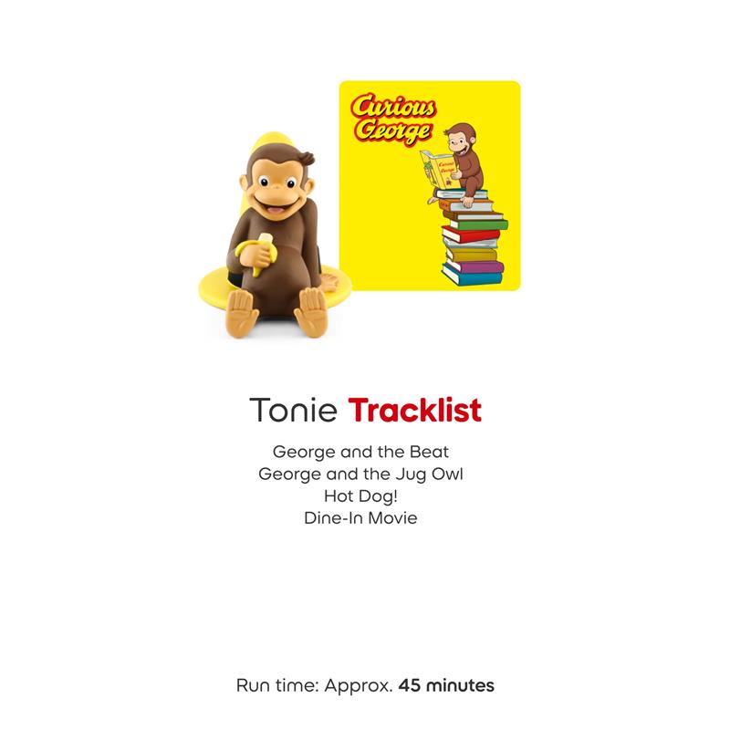 Tonies Curious George Audio Toy Figurine Image 5