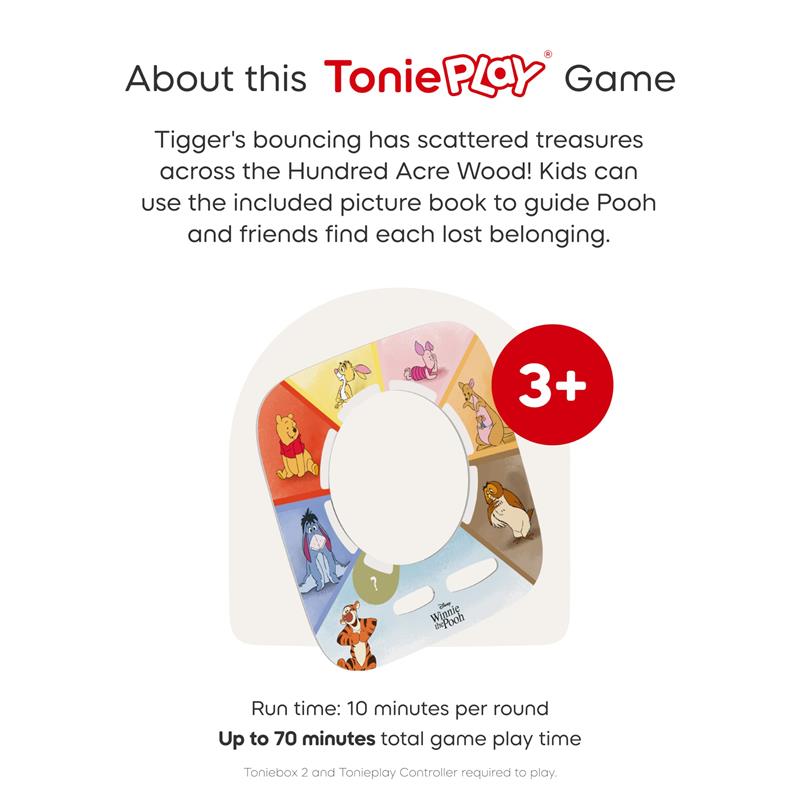 Tonies Disney Winnie The Pooh Tigger's Mix-Up Fix-Up Tonieplay Story Game [Requires Toniebox 2 & Controller] Image 7