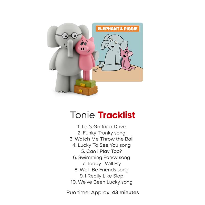 Tonies Mo Willems' Elephant & Piggie Audio Toy Figurine Image 5