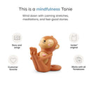 Tonies Movement with Marty the Monkey figurine, designed for mindfulness, features a playful monkey in a seated position, promoting relaxation.
