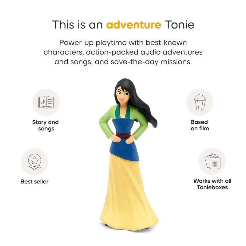 Tonies Mulan Audio Toy Figurine from Disney Image 4