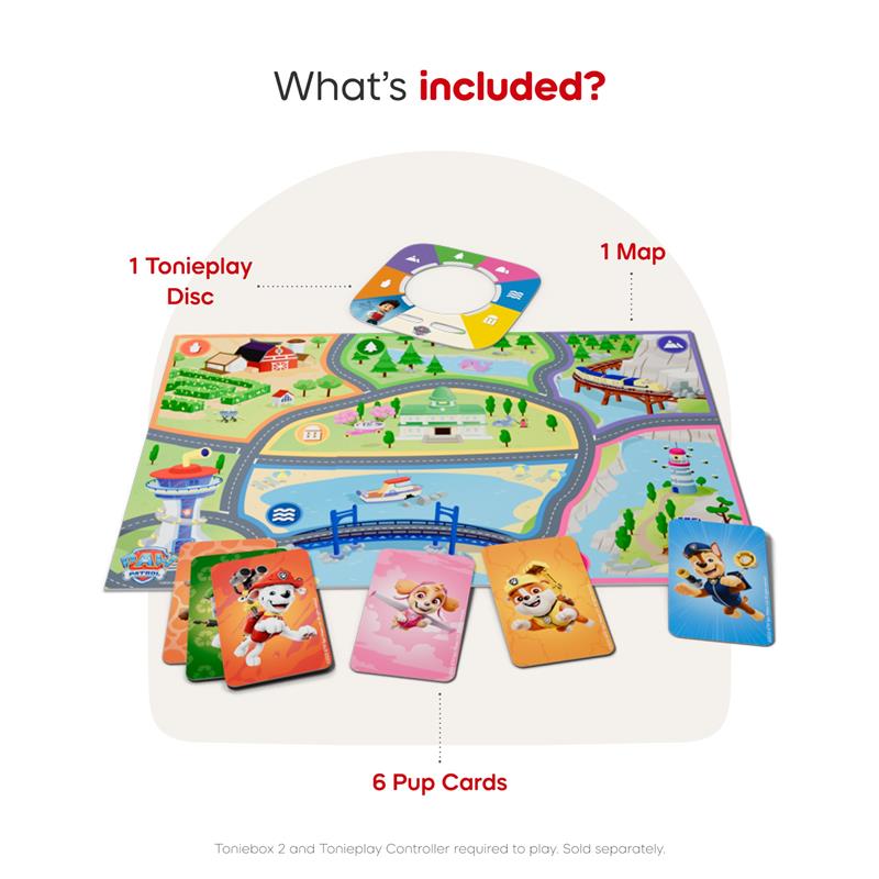 Tonies PAW Patrol Adventure Bay Rescue Heroes Tonieplay Story Game [Requires Toniebox 2 & Controller] Image 5