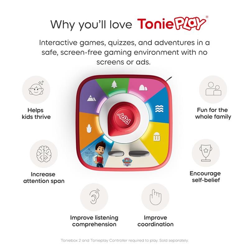 Tonies PAW Patrol Adventure Bay Rescue Heroes Tonieplay Story Game [Requires Toniebox 2 & Controller] Image 6