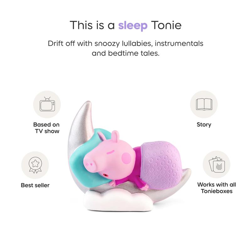 Tonies Peppa's Bedtime Stories Audio Toy Figurine from Peppa Pig Image 4