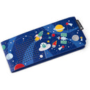 Tonies Sleeve Decorative Wrap for Toniebox 2 featuring a space theme with rockets, planets, and stars on a blue background.